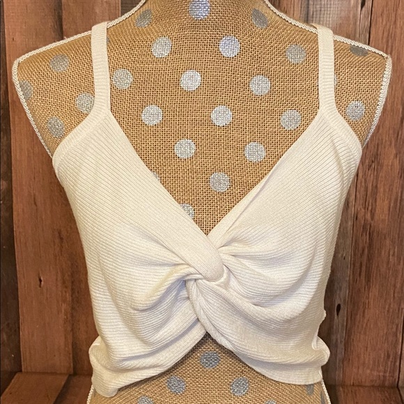 No Boundaries Women's Cardigan and Crop Top, 2-Piece Set Size Large - Picture 4 of 8